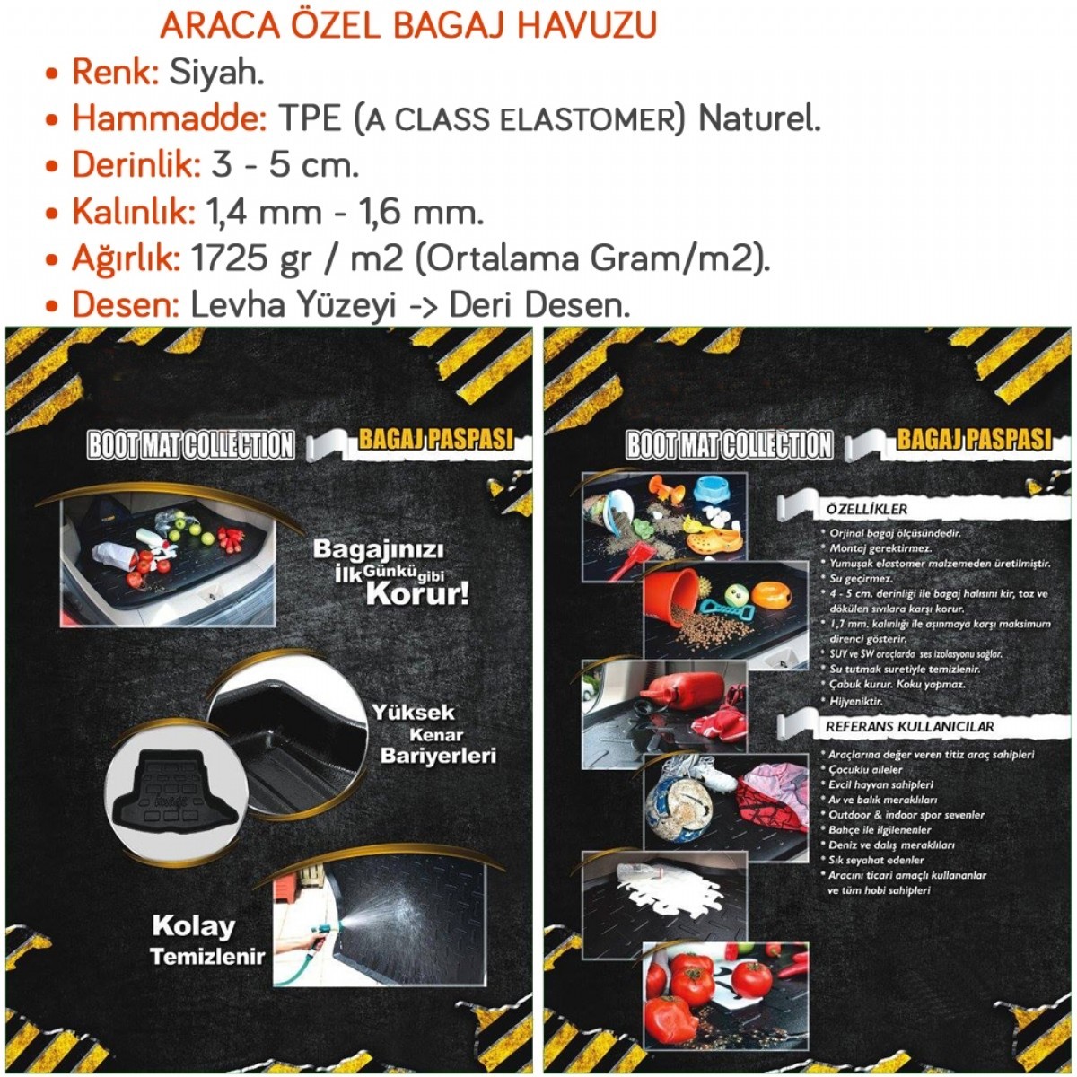 Araca Özel Bagaj Havuzu | NYF Togg T10X 2023+ Bagaj Havuzu | 290-05-00574 |  | 